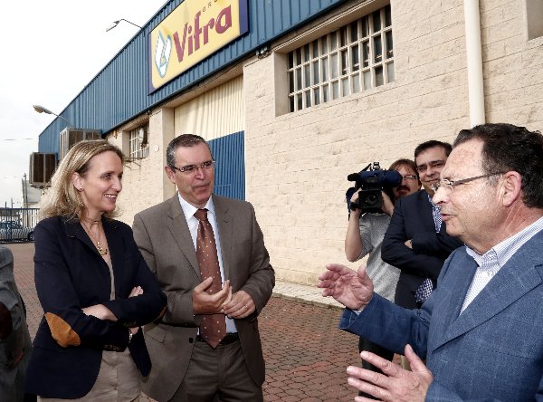 Casero Visita Grupo Vifra en La Roda. Foto Juan Echagüe/jccm