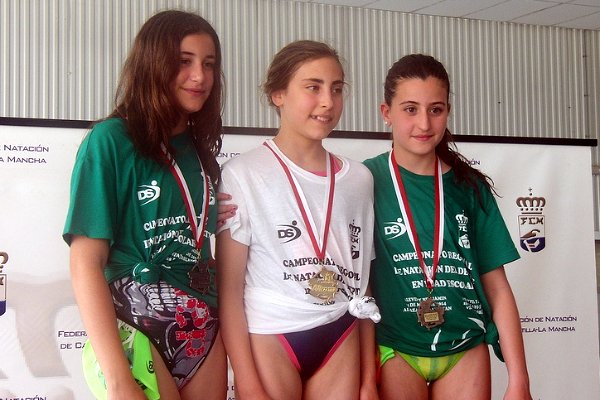 Lucía Valverde ganó cuatro medallas